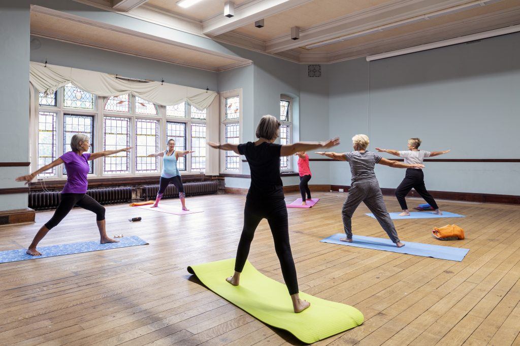 Yoga in the Town Hall